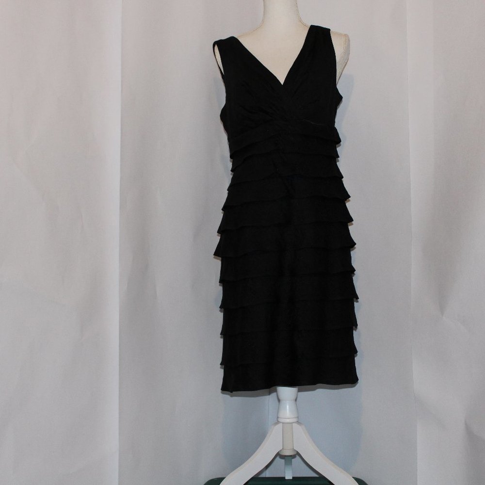 London Times Black Dress